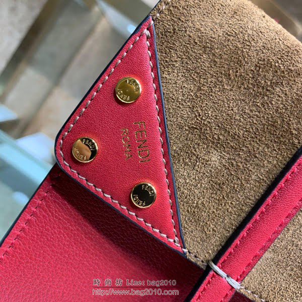 FENDI女包 FENDI FLIP手袋  大號 芬迪手提包 肩背斜挎女包  fdz2213